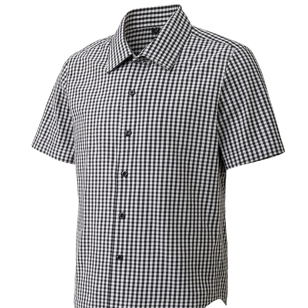 Camisa Cuadros Negros Mod 9334